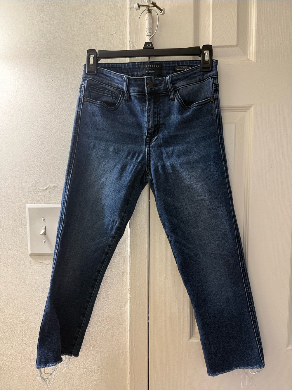 Sanctuary Blue Modern Straight Crop Jeans